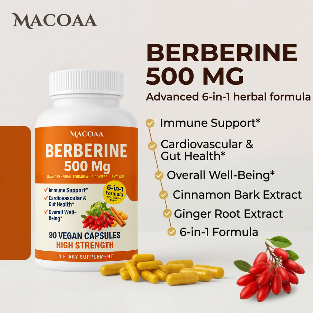 Berberine 500mg High Strength Supplement