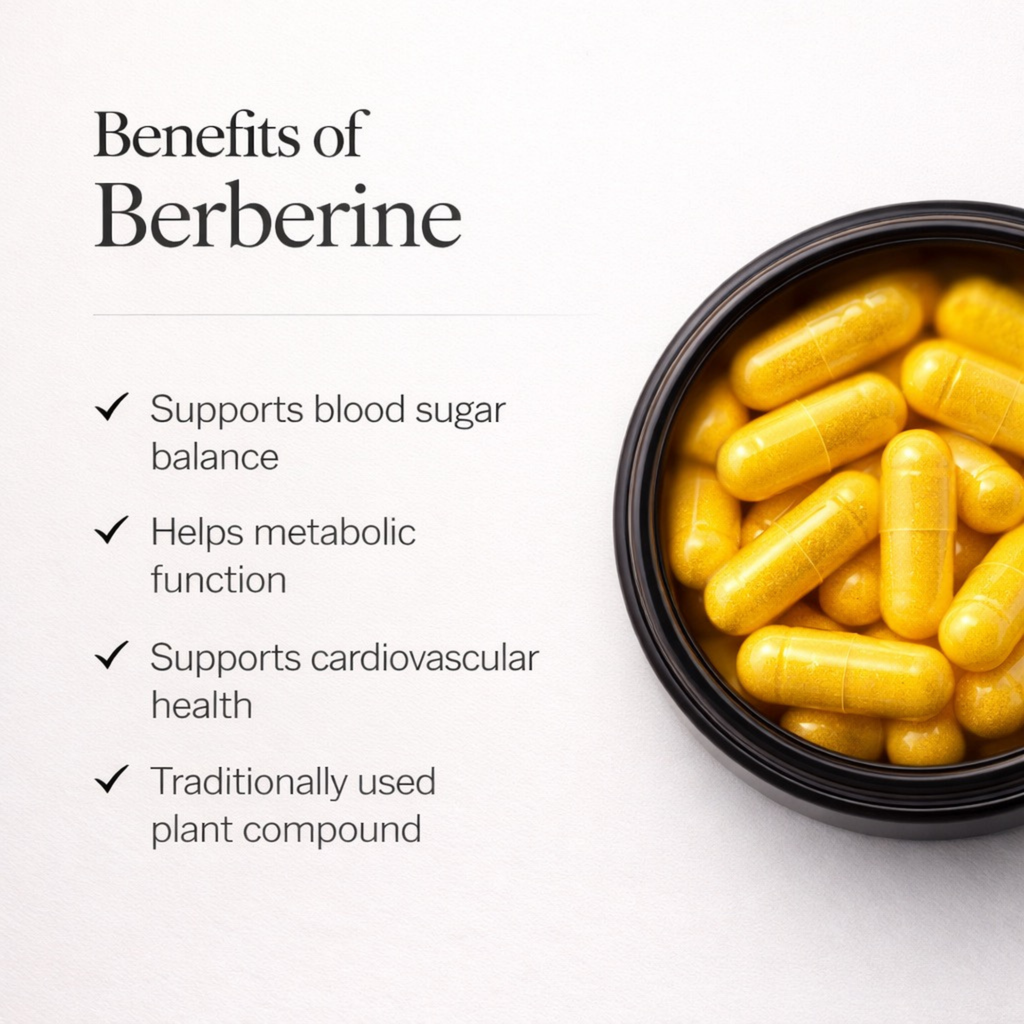 Berberine 500mg High Strength Supplement