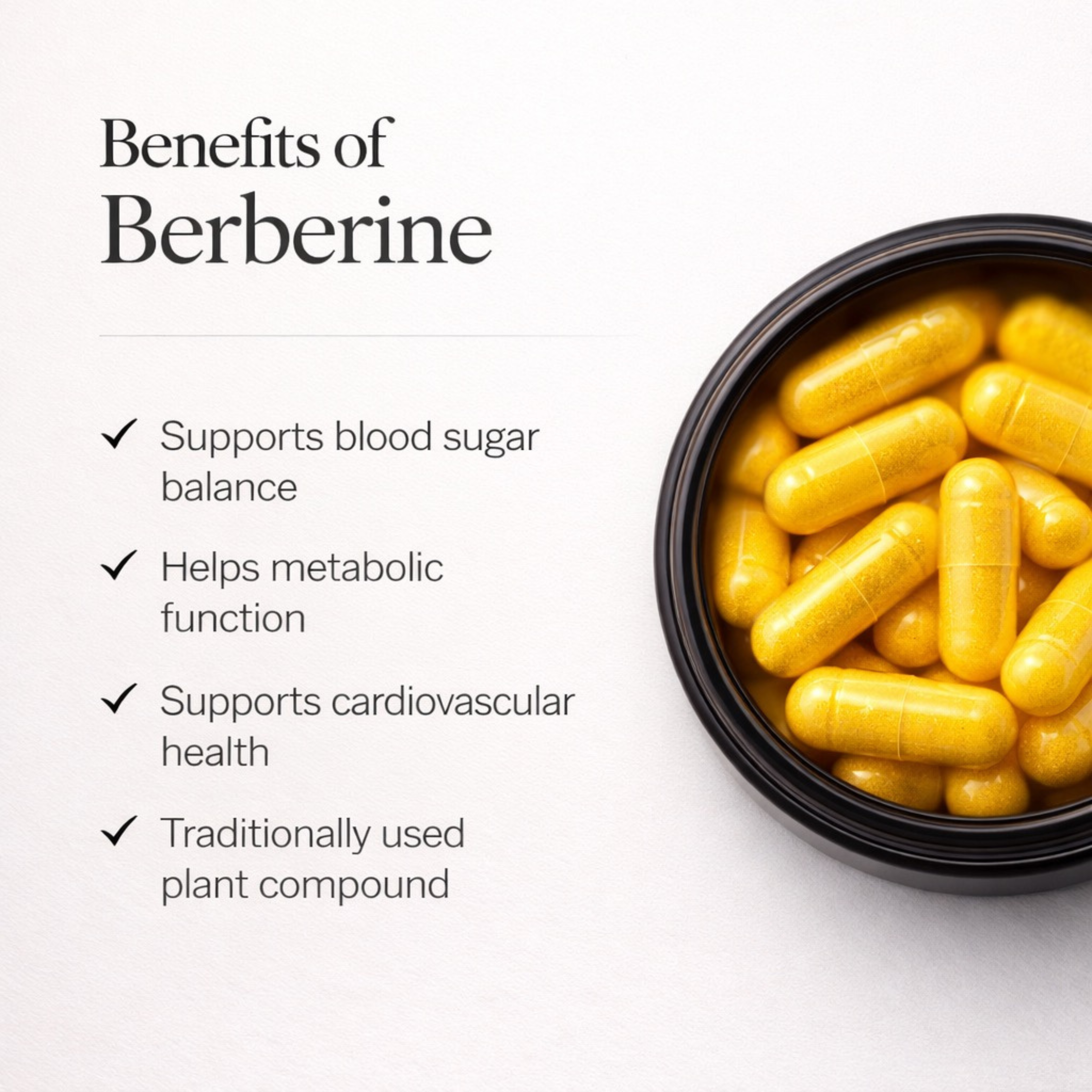 Berberine 500mg High Strength Supplement